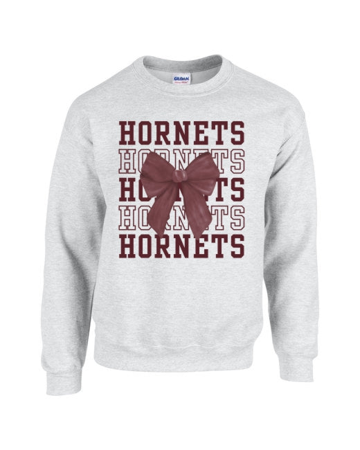 ECMS 25 Hornets and Bows Sweatshirt and Hoodie