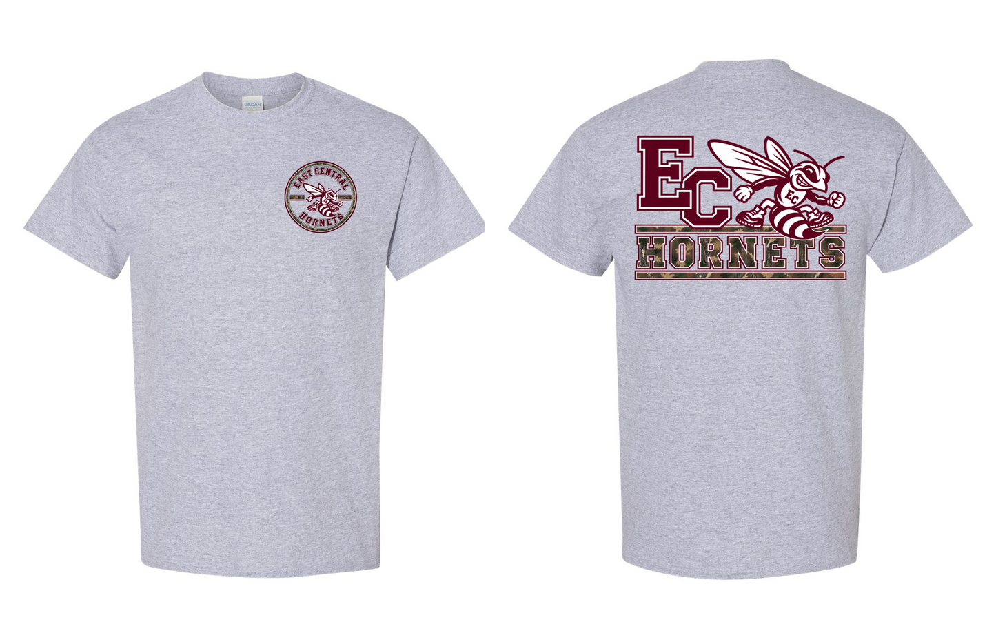 East Central Hornets Camo