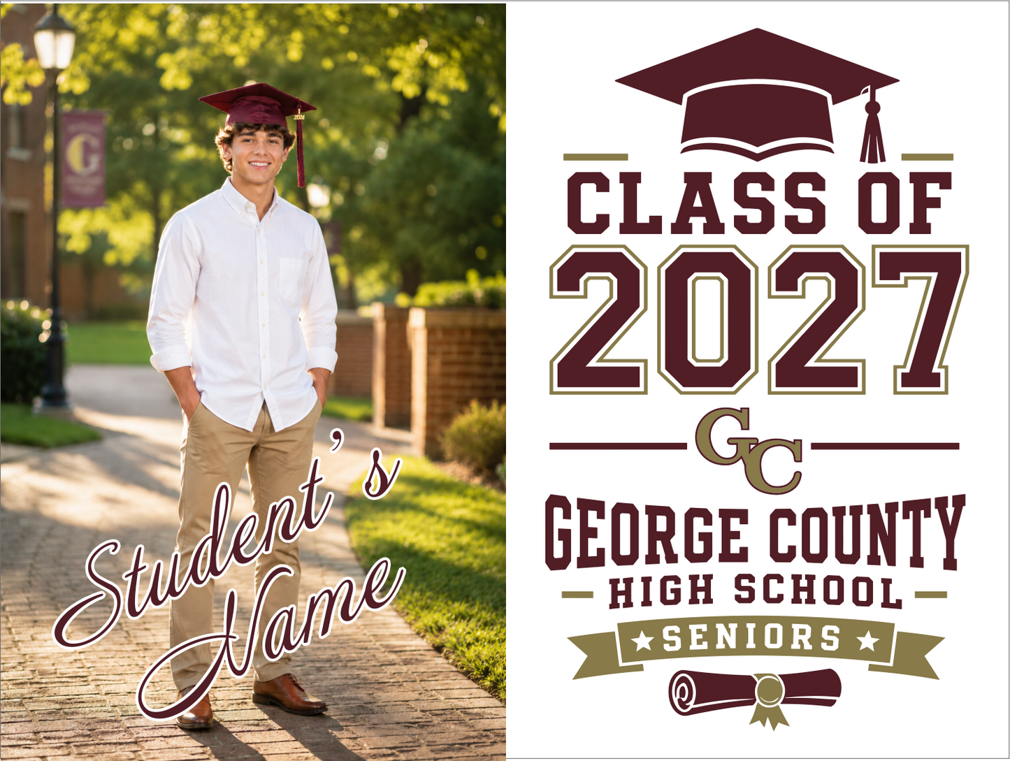 George County Graduation Signs
