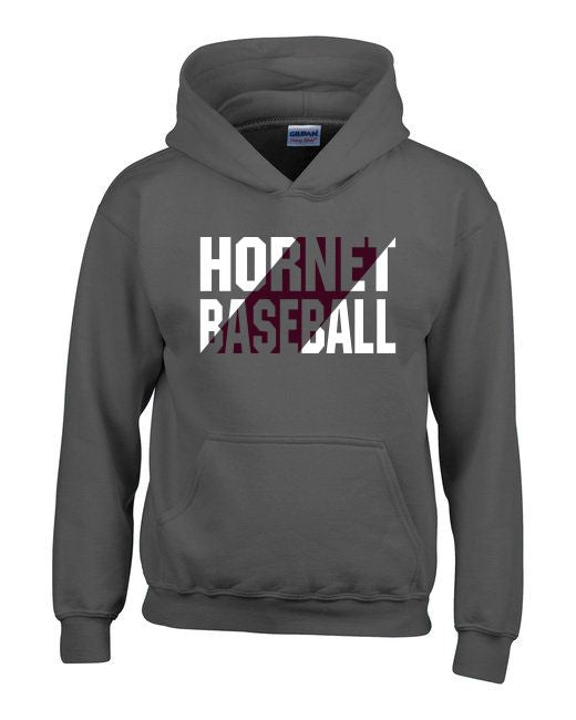 Hornet Split Design Sweatshirt and Hoodie
