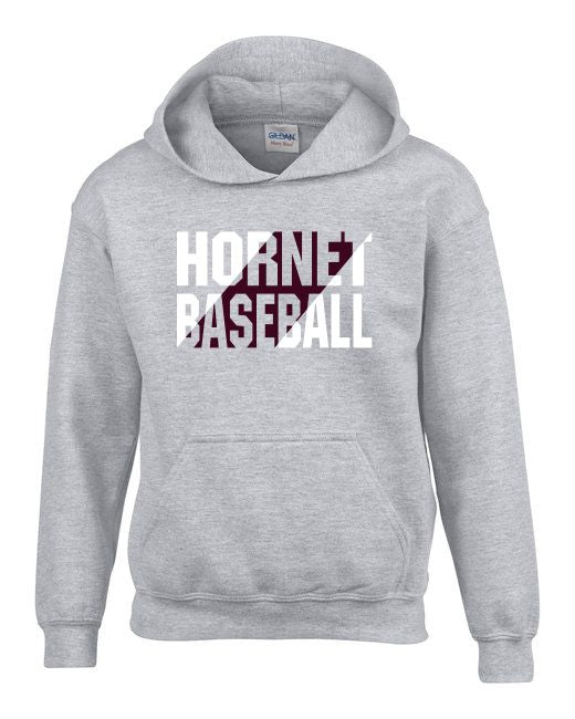 Hornet Split Design Sweatshirt and Hoodie