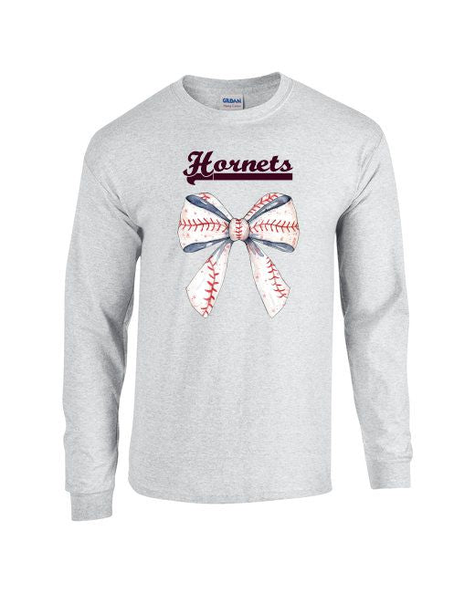 Hornets Bow 2 Tshirt and Longsleeve