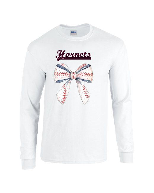 Hornets Bow 2 Tshirt and Longsleeve