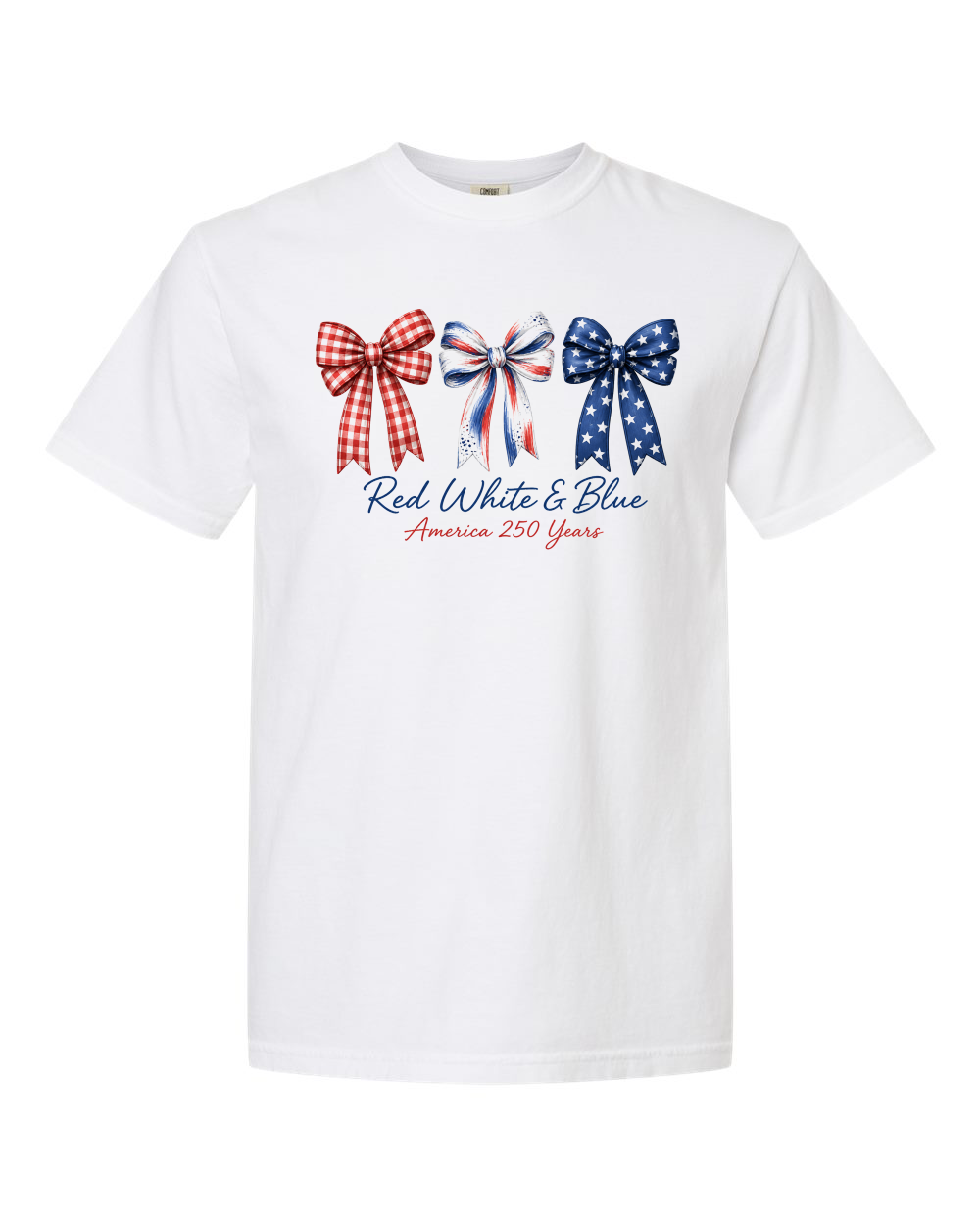 Red White and Blue Bow