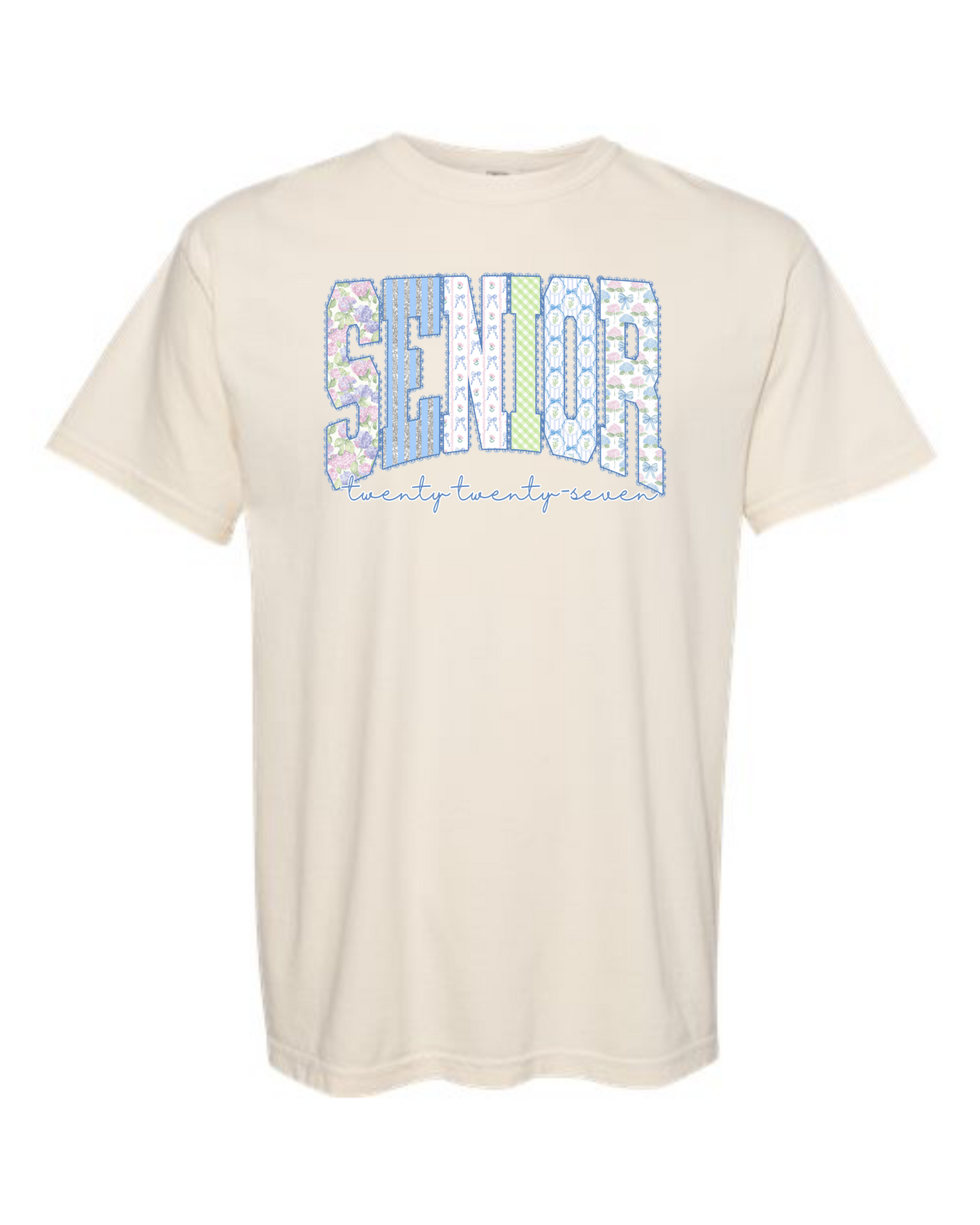 Senior Patchwork Blue