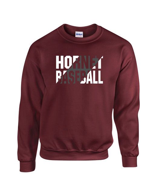 Hornet Split Design Sweatshirt and Hoodie