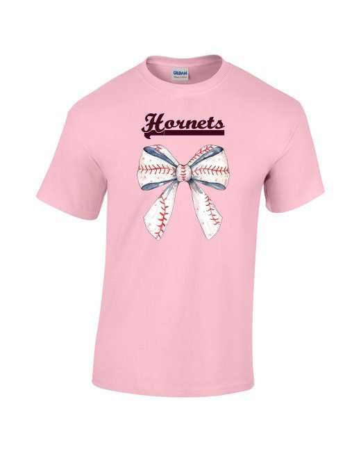 Hornets Bow 2 Tshirt and Longsleeve