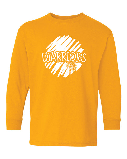 AES 25 Scribble Adult Longsleeve