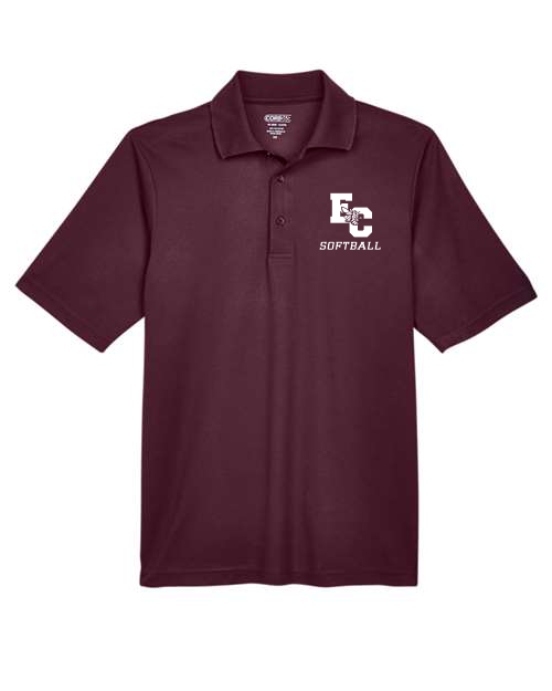 EC Softball Printed Polo