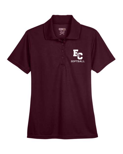 EC Softball Printed Polo