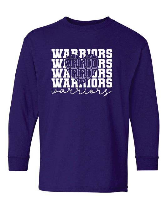 AES 25 Warrior Heart Adult Longsleeve
