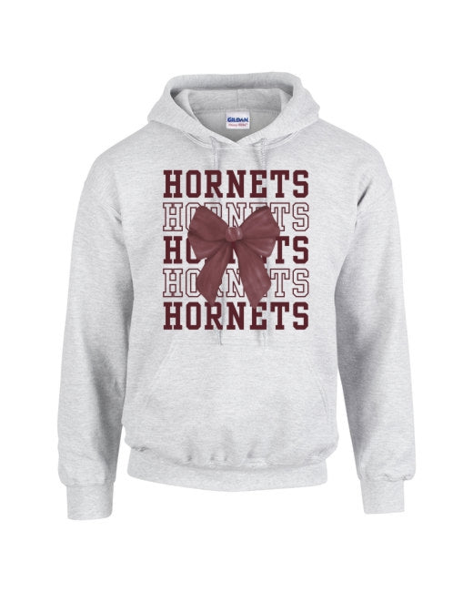 ECMS 25 Hornets and Bows Sweatshirt and Hoodie