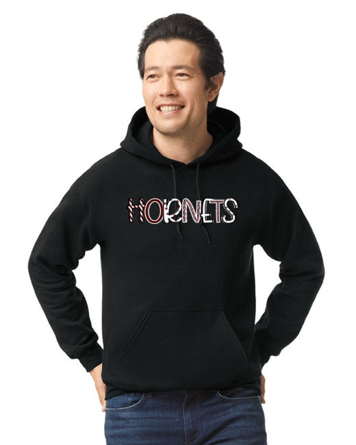 ECMS 25 Hornet Doodle Sweatshirt and Hoodie