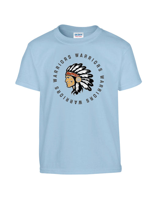 AES Circle Warrior Design Short Sleeve Cotton