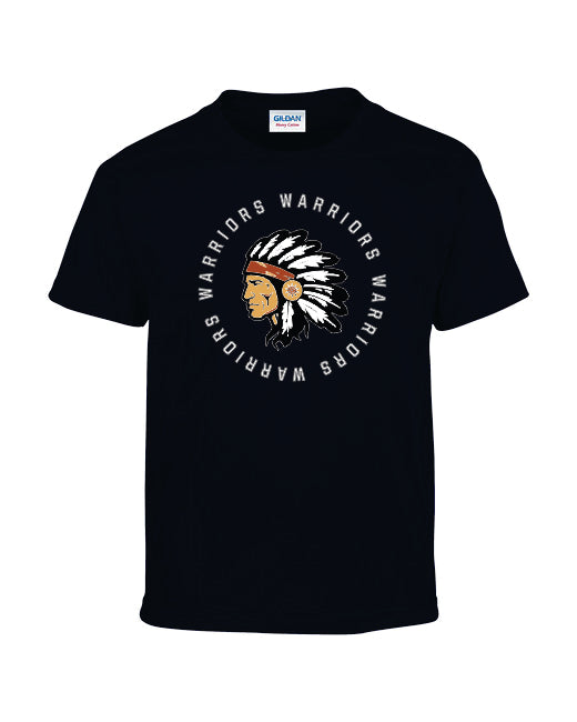 AES Circle Warrior Design Short Sleeve Cotton