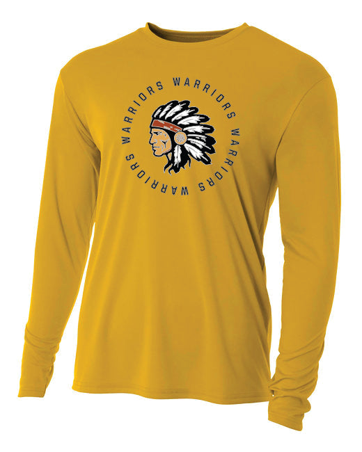 AES Circle Warrior Design Long Sleeve Drifit