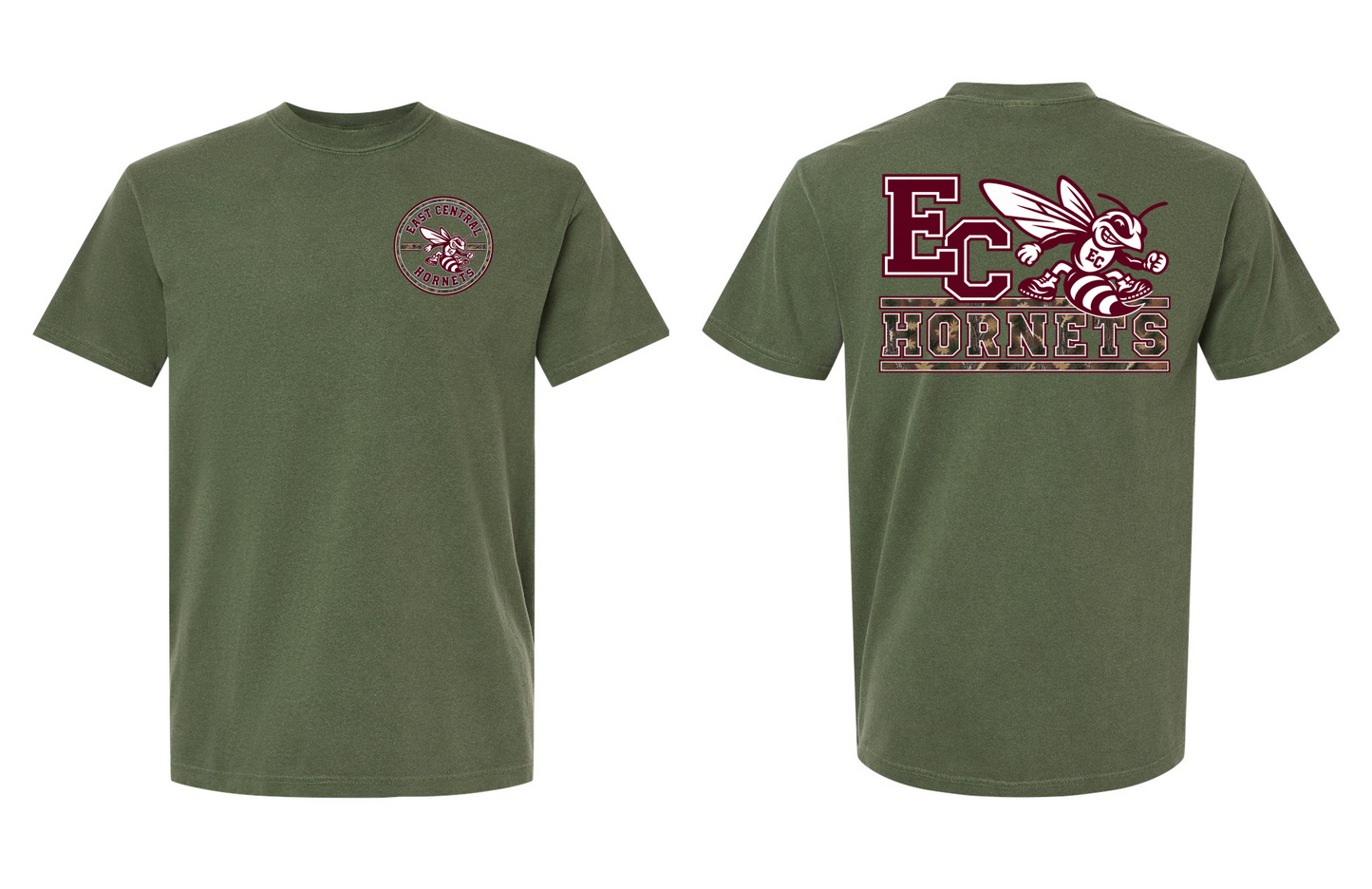 East Central Hornets Camo