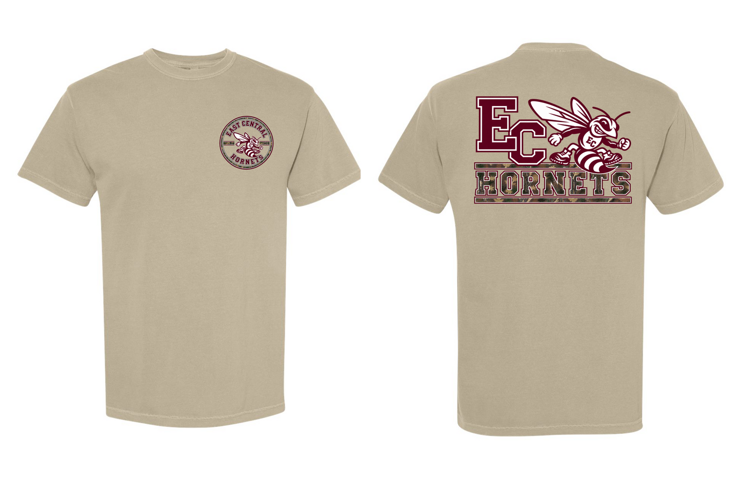 East Central Hornets Camo
