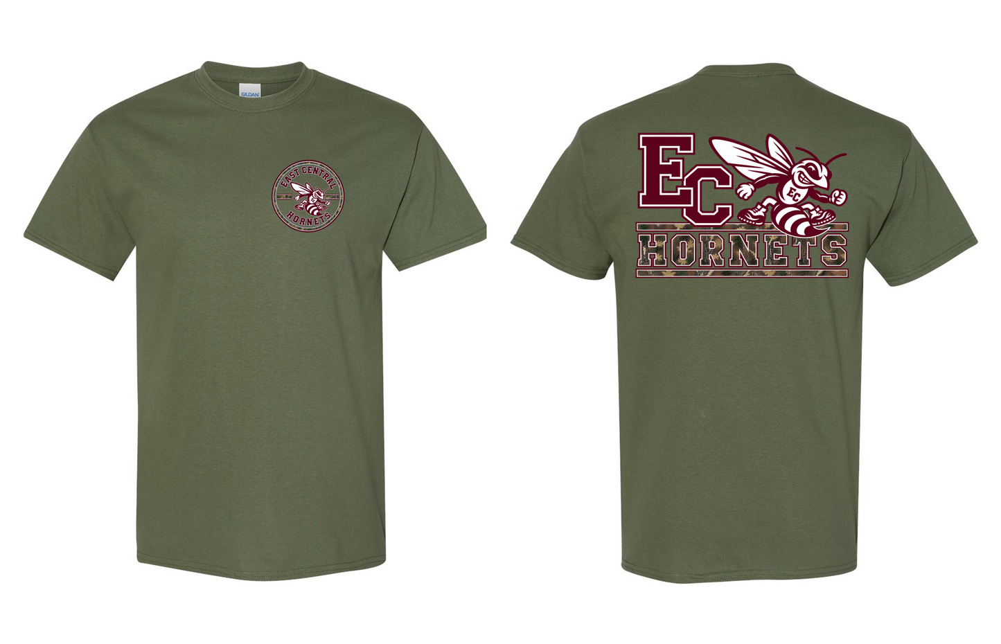 East Central Hornets Camo