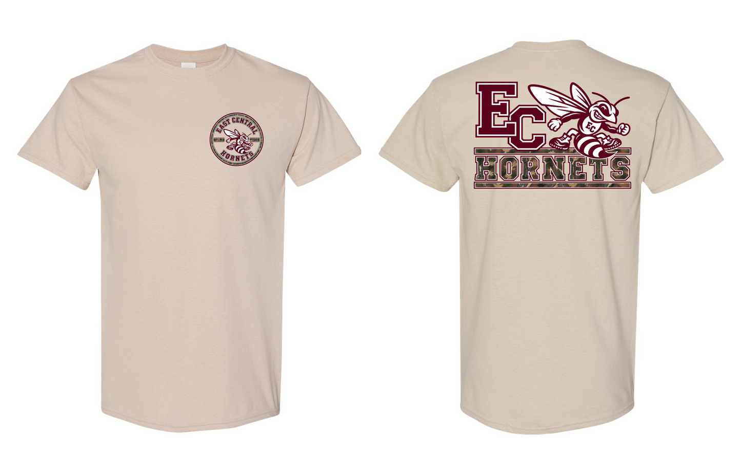 East Central Hornets Camo