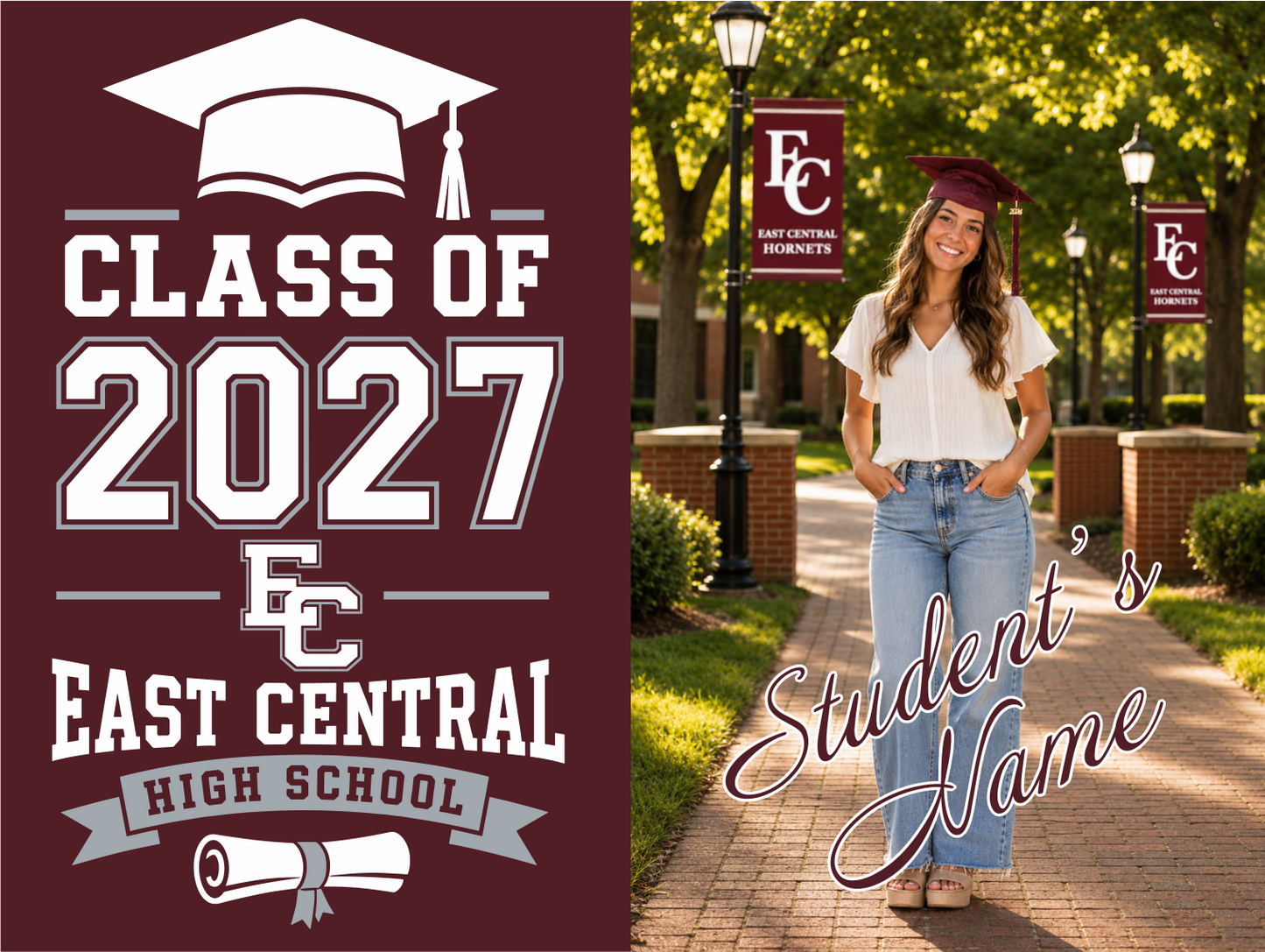 East Central Graduation Signs