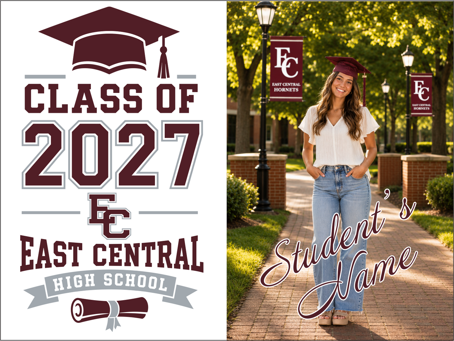 East Central Graduation Signs