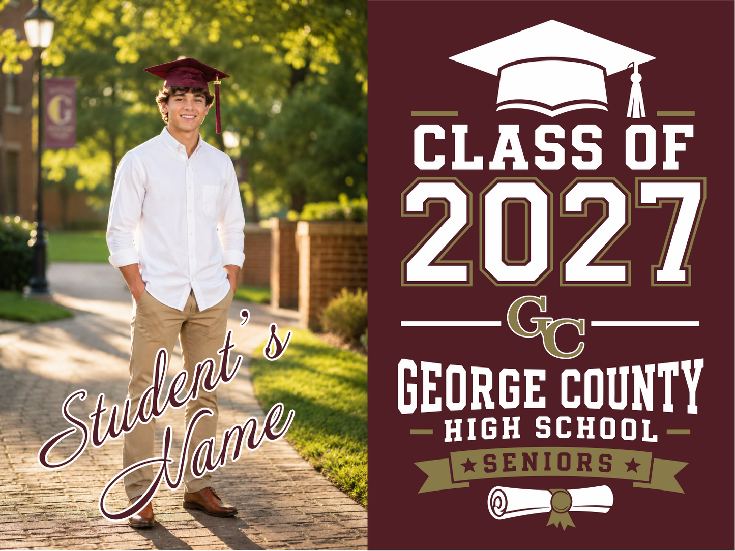 George County Graduation Signs
