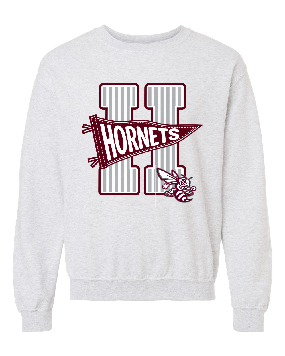 Hornets Pennant Mascot