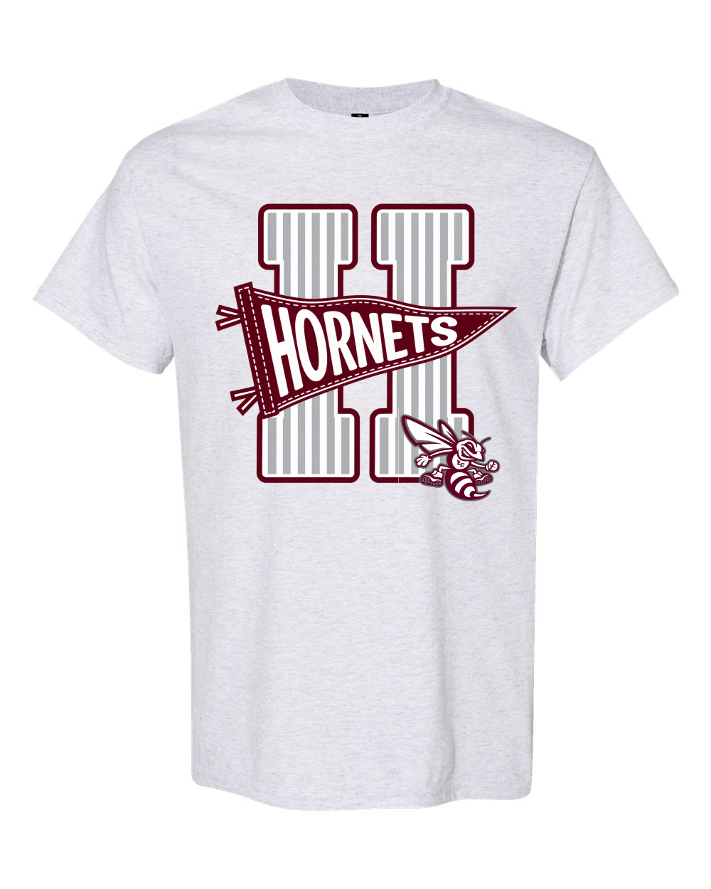 Hornets Pennant Mascot
