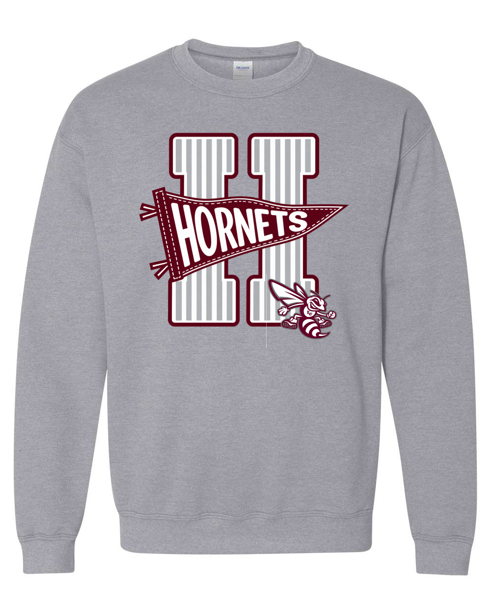 Hornets Pennant Mascot