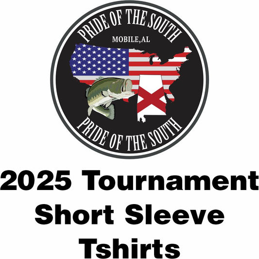 2025 Pride of the South Mobile Delta Tournament Series Short Sleeve Tshirt