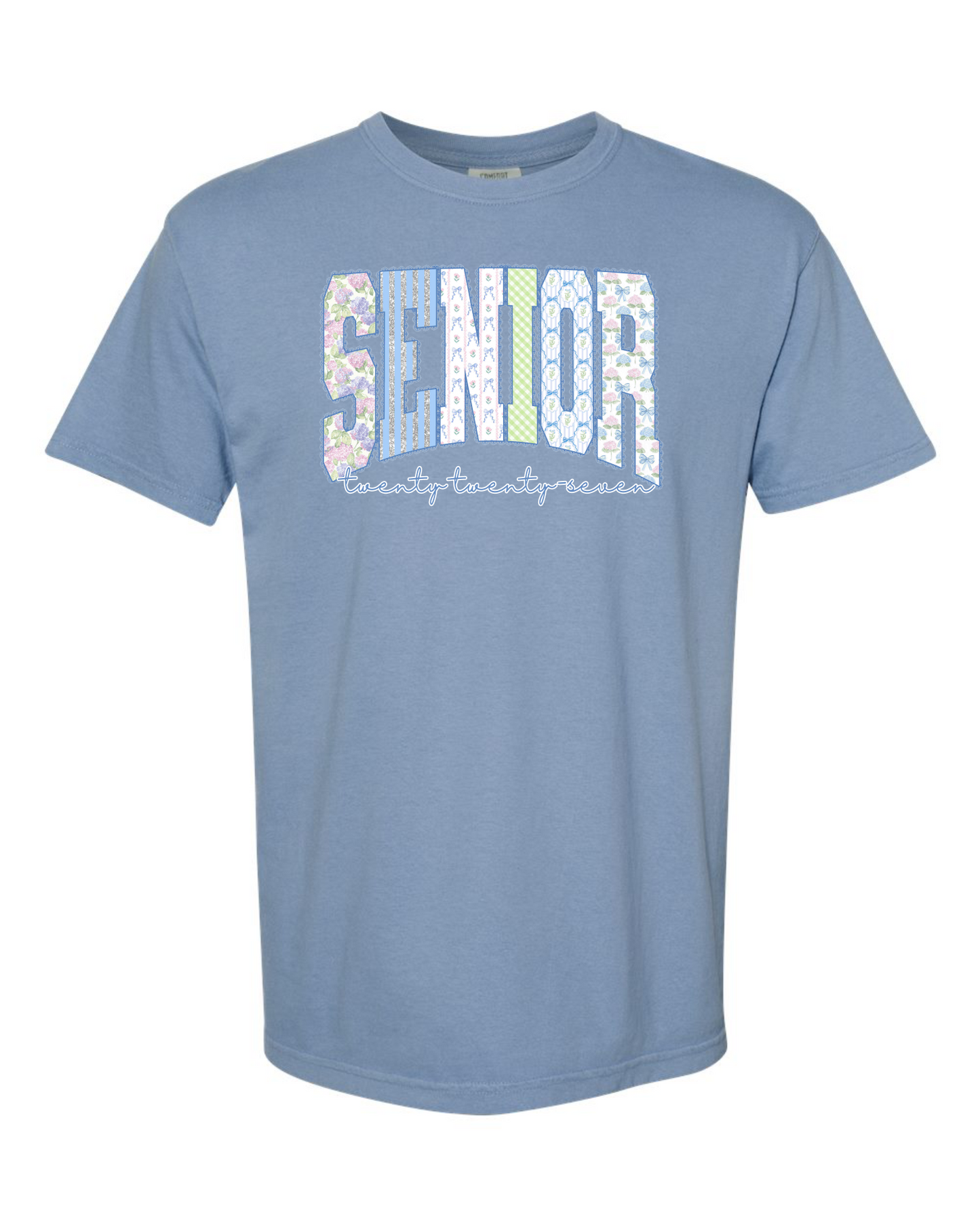 Senior Patchwork Blue