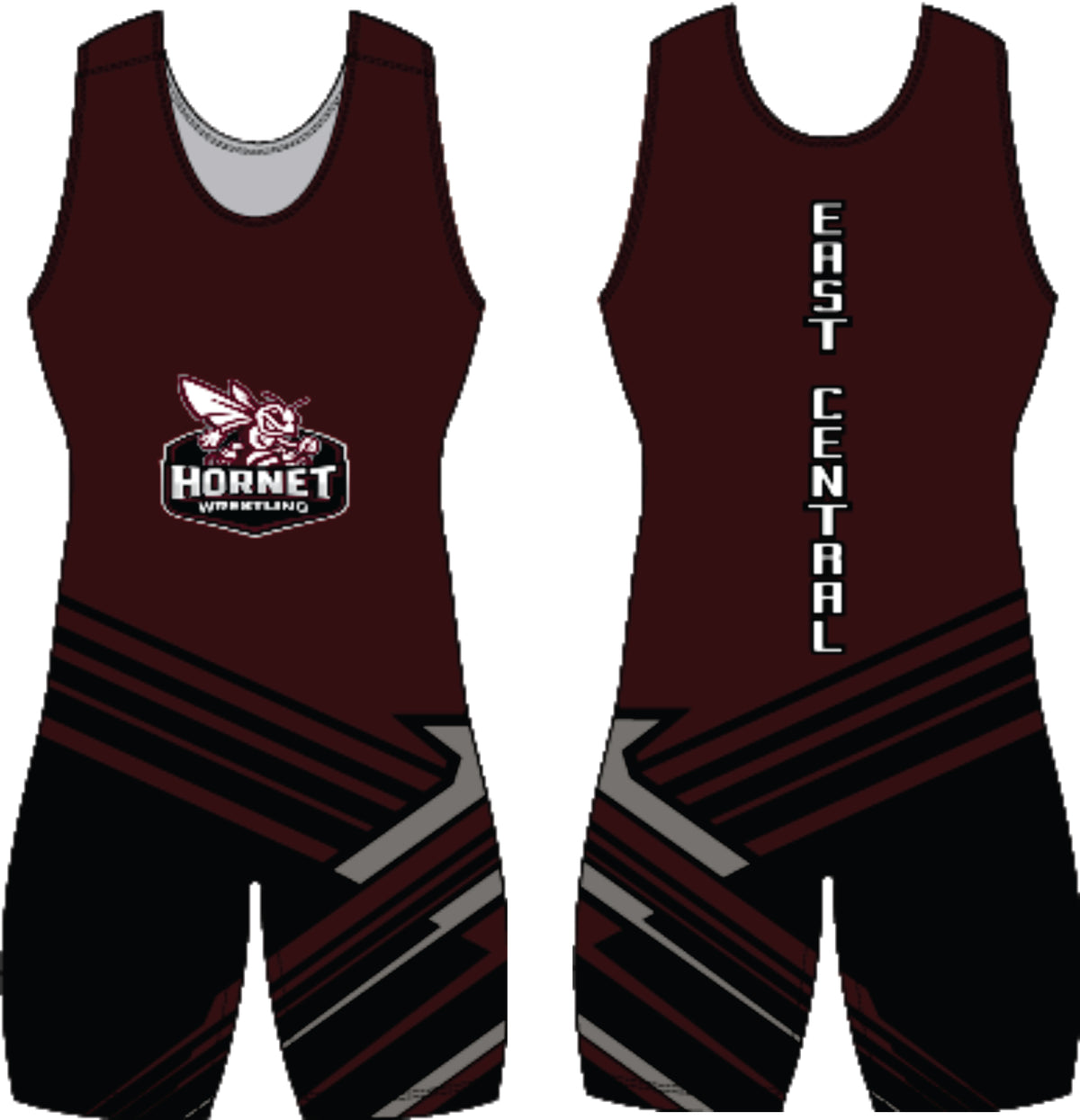 EC Wrestling Women's and Girl's Singlet